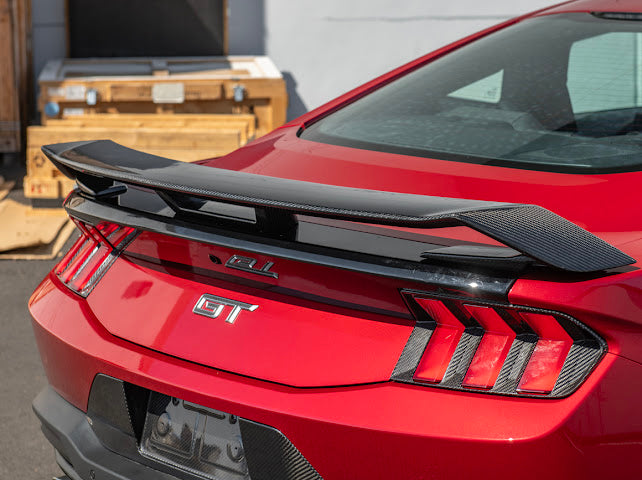 2024-Up Ford Mustang S650 | GT Style Rear Trunk Lid Wing Spoiler